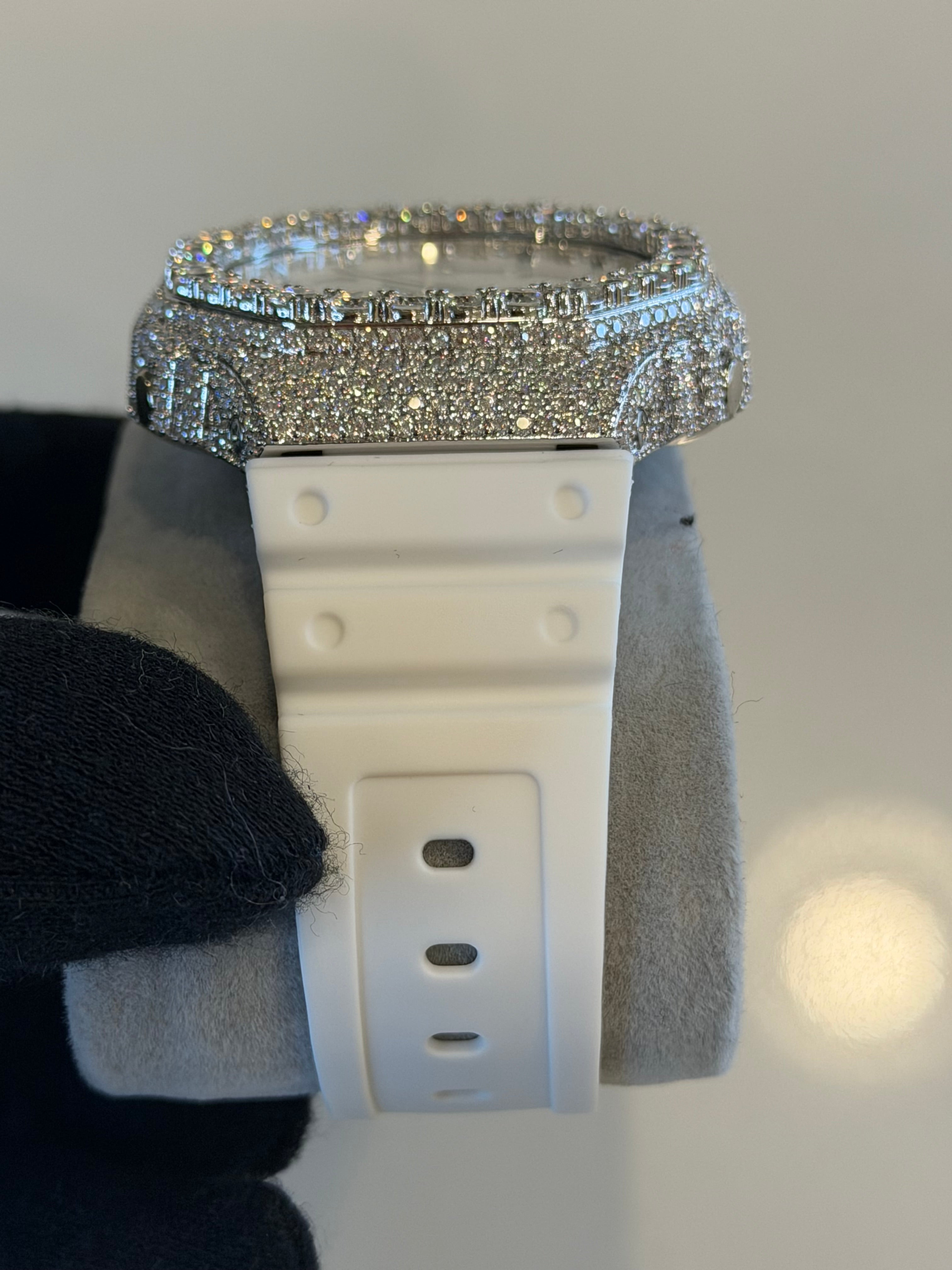 VVS1 Moissanite G-Shock GA-2100 Watch