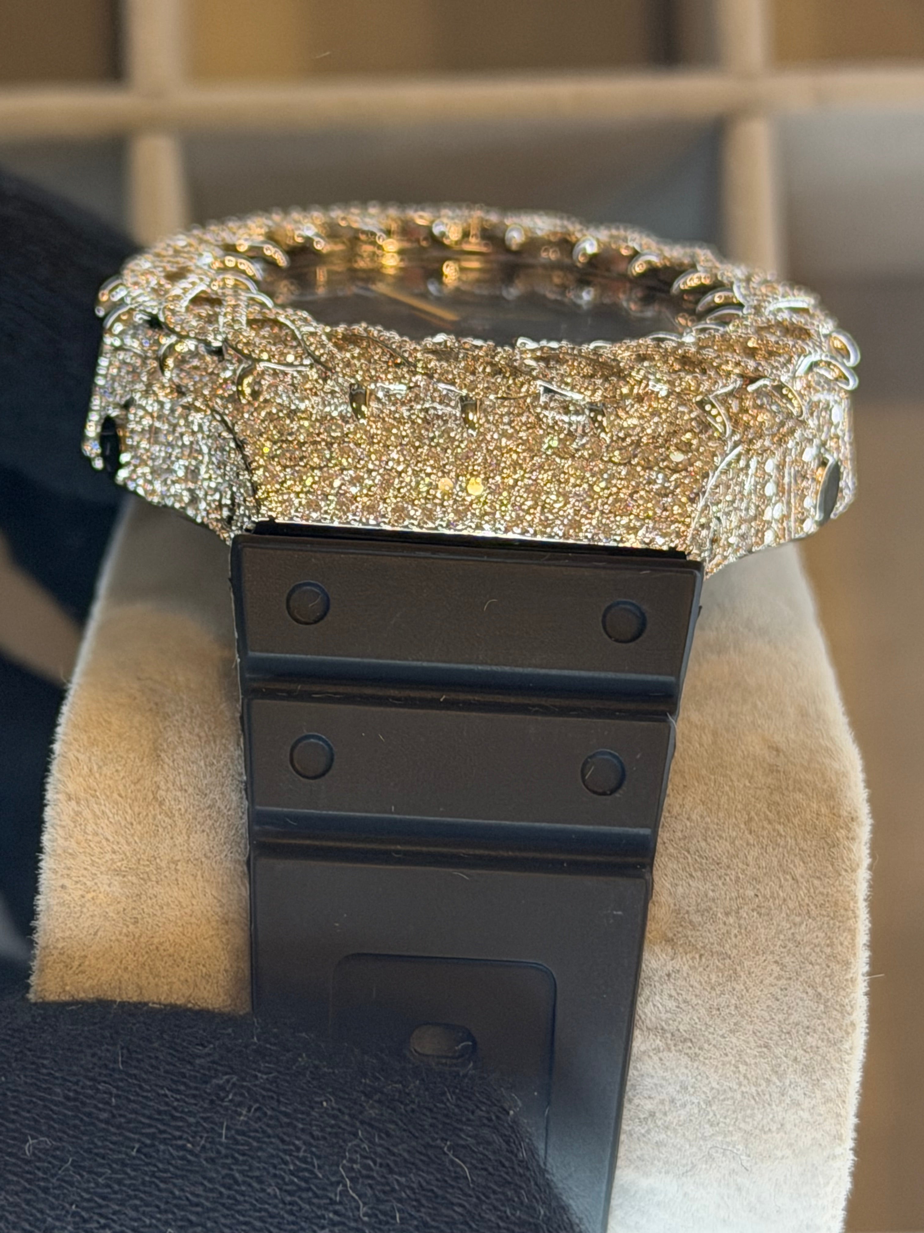 VVS1 Moissanite G-Shock GA-2100 Watch