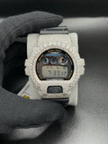 Moissanite Flaw-Less  D Color  G-Shock DW-6900 Iced Out Bezel Limited New Custom