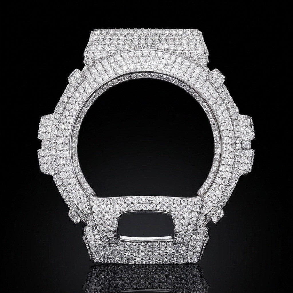 MOISSANITE BEZEL To Casio G Shock DW6900