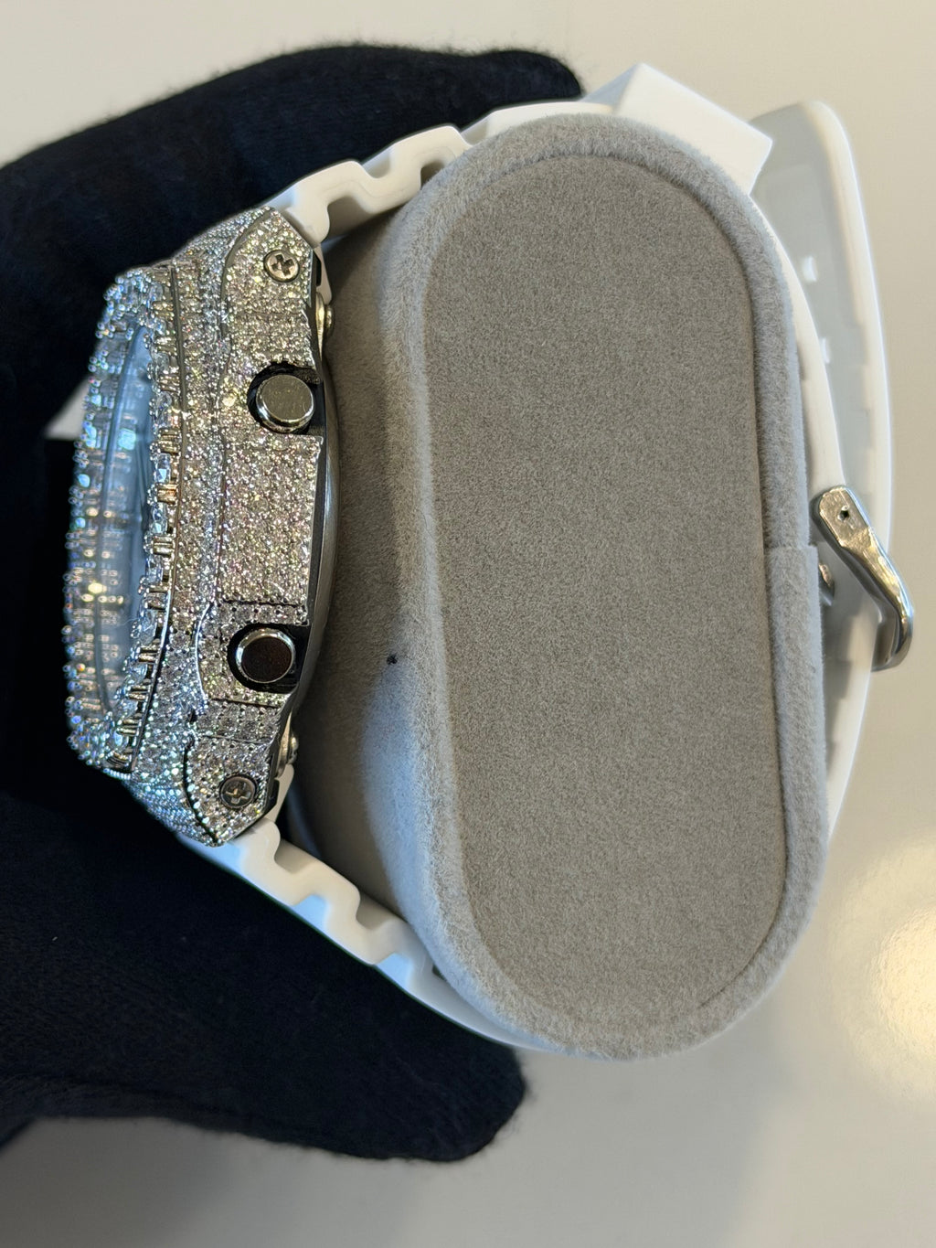 VVS1 Moissanite G-Shock GA-2100 Watch