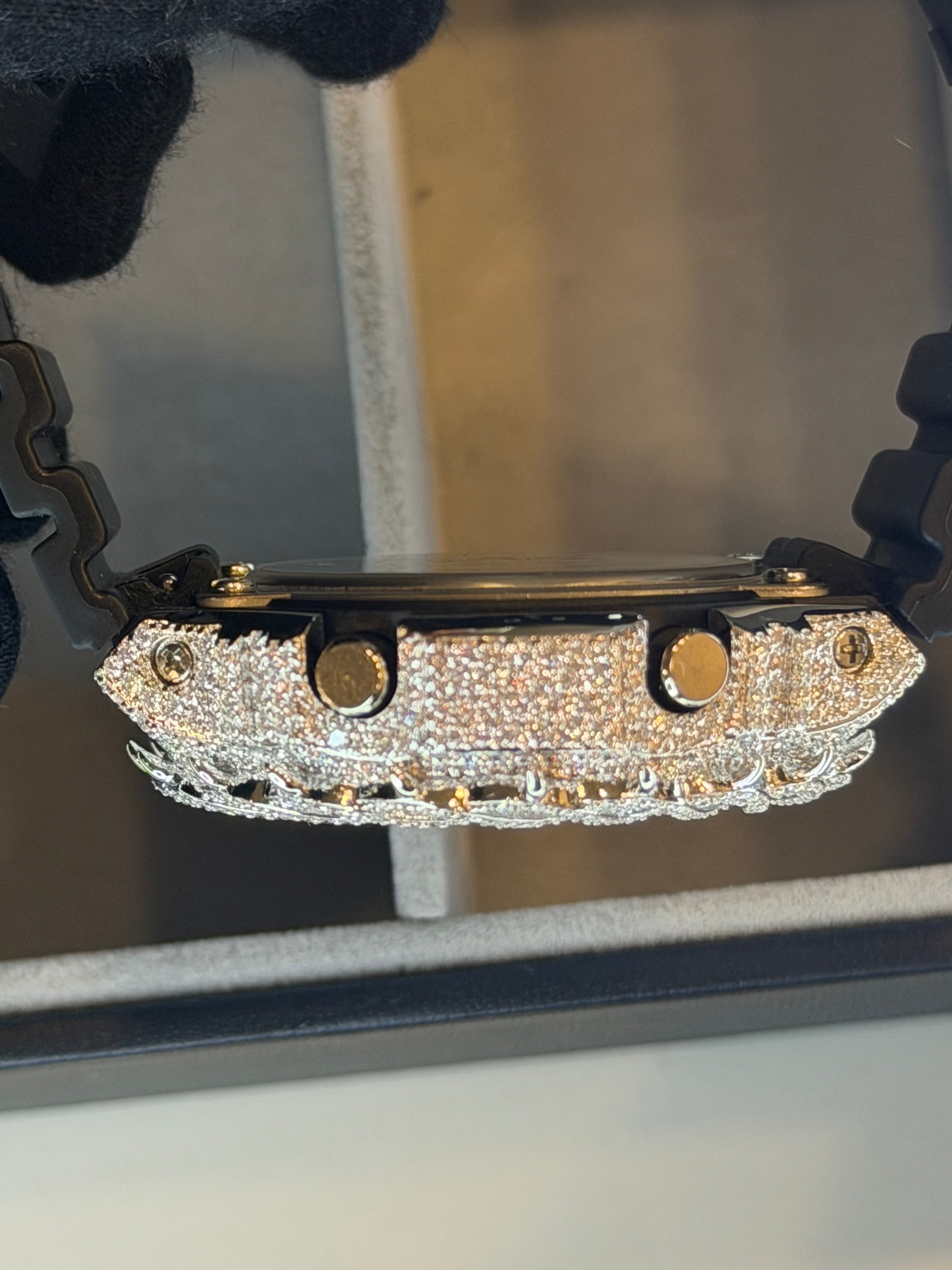 VVS1 Moissanite G-Shock GA-2100 Watch