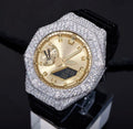 Bisel de reloj de moissanita con incrustaciones completas VVS1 D para GA2100