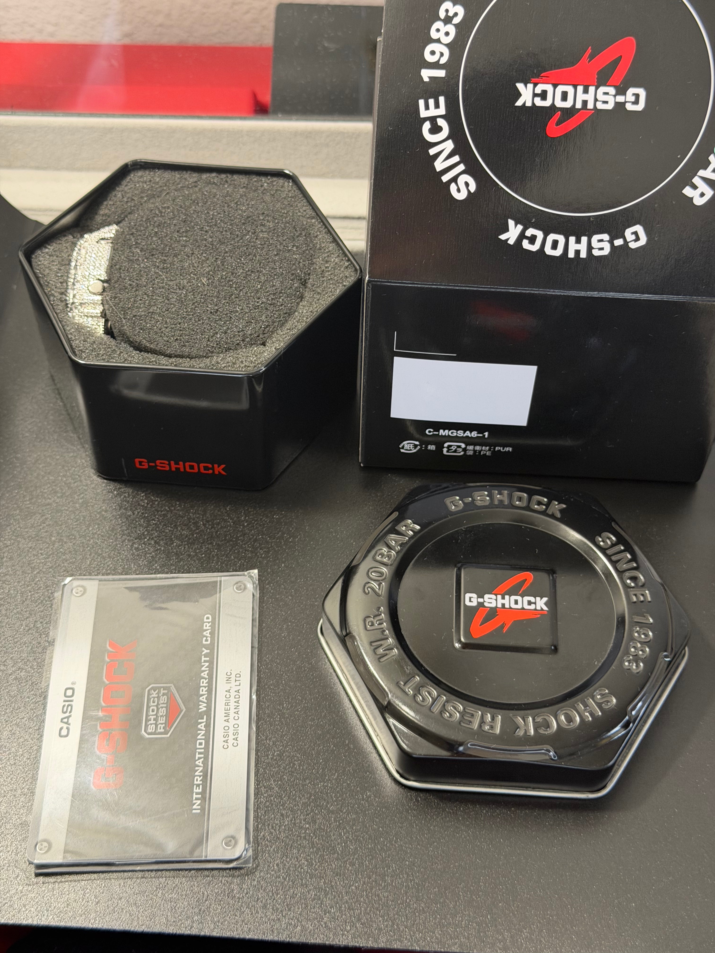 VVS1 Moissanite G-Shock GA-2100 Watch